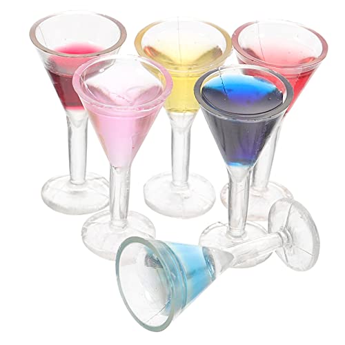 Toyvian 6St falsches Cocktailglas Miniatur-Zubehör Freunde Mini-Tasse Mini-Cocktailgläser Puppe Weinbecher für kinderspielzeug Mini-Weinbecher Mini-Rotweinbecher Harz Toyvian 6St falsches Cocktailglas Miniatur-Zubehör Freunde Mini-Tasse Mini-Cocktailgläser Puppe Weinbecher für kinderspielzeug Mini-Weinbecher Mini-Rotweinbecher Harz von Toyvian