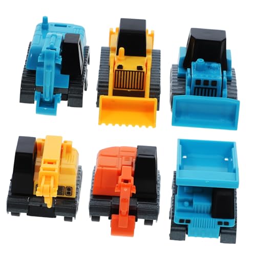Toyvian 6St technisches Fahrzeugmodell spielzeugauto Bauauto -LKW und Anhänger Auto Auto zurückziehen Mini-Pullback-LKW für Kleinkinder Zinklegierung Toyvian 6St technisches Fahrzeugmodell spielzeugauto Bauauto -LKW und Anhänger Auto Auto zurückziehen Mini-Pullback-LKW für Kleinkinder Zinklegierung von Toyvian
