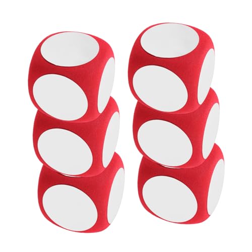 Toyvian 6Stücke DIY Beschreibbare Schaumstoffwürfel Leere Spielwürfel für Unterricht Spiele und Kreative Bastelprojekte Wiederverwendbar und Langlebig Toyvian 6Stücke DIY Beschreibbare Schaumstoffwürfel Leere Spielwürfel für Unterricht Spiele und Kreative Bastelprojekte Wiederverwendbar und Langlebig von Toyvian