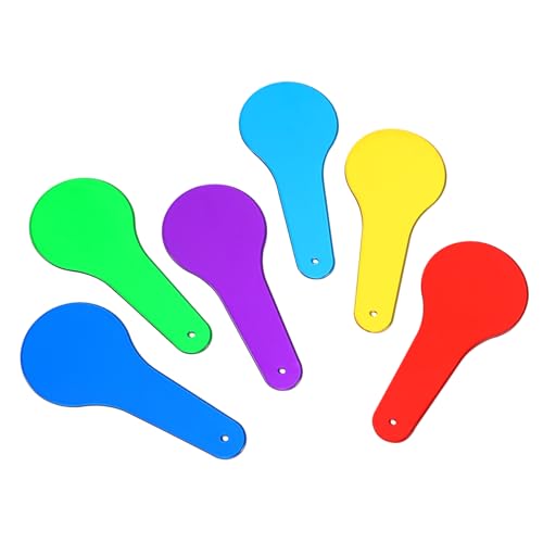 Toyvian 6Stücke Farbpaddel für Teiliges Experimentier zur Farberkundung und Optischen Wahrnehmung Lernspielzeug für Kreative Experimente und Farbfilter Effekte Toyvian 6Stücke Farbpaddel für Teiliges Experimentier zur Farberkundung und Optischen Wahrnehmung Lernspielzeug für Kreative Experimente und Farbfilter Effekte von Toyvian