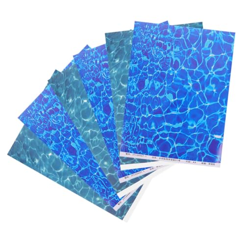 Toyvian 6stücke Realistische Wasserwellenpapier Für Mikrolandschaften Architekturmodelle Und Miniaturszenen Sandtisch Fluss Effekt Für Kreative Bastelprojekte Toyvian 6stücke Realistische Wasserwellenpapier Für Mikrolandschaften Architekturmodelle Und Miniaturszenen Sandtisch Fluss Effekt Für Kreative Bastelprojekte von Toyvian