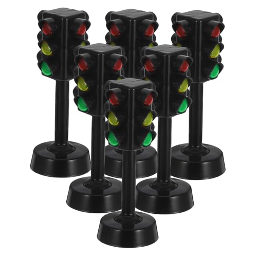 Toyvian 6st Ampelspielzeug Verkehrszeichen Für Stopplicht Zum Bahnübergang Stoppen Sie Den Verkehrssicherheitshersteller Ampeldekoration Ampelkinder Black Abs Toyvian 6st Ampelspielzeug Verkehrszeichen Für Stopplicht Zum Bahnübergang Stoppen Sie Den Verkehrssicherheitshersteller Ampeldekoration Ampelkinder Black Abs von Toyvian