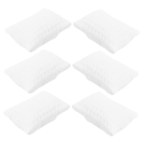 Toyvian 6st Mini -Sofa -Kissen Saftiges Zubehör Kleine Kissenzubehör Kleine Kissendekoration Anhängerzubehör Artikel Dekoration Mini-puppenhaus Dekorationszubehör Kissen Zubehör Stoff Weiß Toyvian 6st Mini -Sofa -Kissen Saftiges Zubehör Kleine Kissenzubehör Kleine Kissendekoration Anhängerzubehör Artikel Dekoration Mini-puppenhaus Dekorationszubehör Kissen Zubehör Stoff Weiß von Toyvian