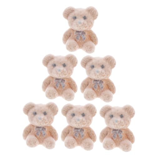 Toyvian Miniatur-beflockte Bären Stofftiere Zum Basteln Dekoratives Spielzeug Partygeschenk Dekorativer Für Die Babyparty Toyvian Miniatur-beflockte Bären Stofftiere Zum Basteln Dekoratives Spielzeug Partygeschenk Dekorativer Für Die Babyparty von Toyvian