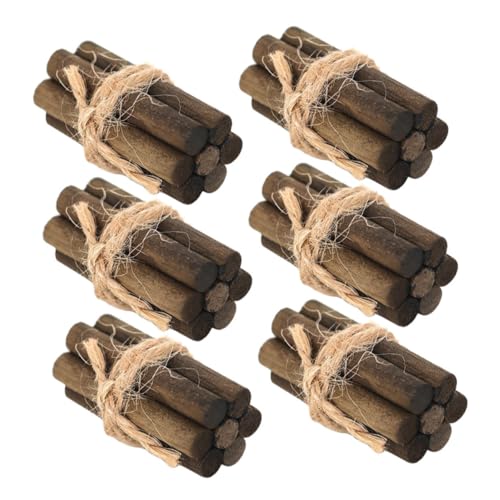 Toyvian 6st Mini-holzscheite 1:12 Puppenhausminiatur Puppenhaus-gartenzubehör Mini-brennholzscheit Weihnachtspuppenhausminiaturen Spielzeug-Lagerfeuer Kleines Hölzern Essen Spielen Kamin Toyvian 6st Mini-holzscheite 1:12 Puppenhausminiatur Puppenhaus-gartenzubehör Mini-brennholzscheit Weihnachtspuppenhausminiaturen Spielzeug-Lagerfeuer Kleines Hölzern Essen Spielen Kamin von Toyvian