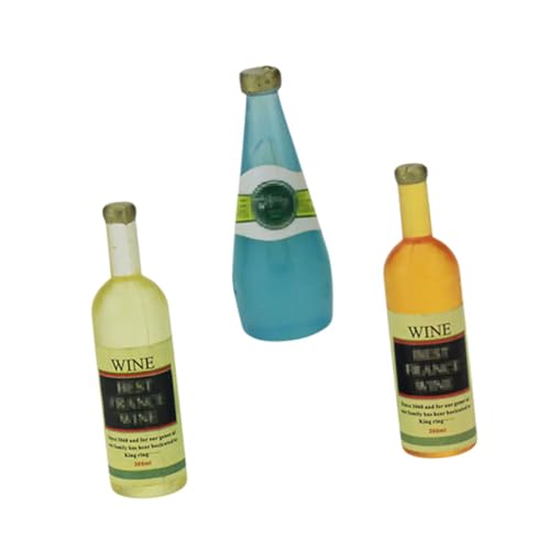 Toyvian Harz Dekoration Set Für Puppenhaus 6pcs Miniatur Wein Flasche Mini Puppe Zubehör Toyvian Harz Dekoration Set Für Puppenhaus 6pcs Miniatur Wein Flasche Mini Puppe Zubehör von Toyvian