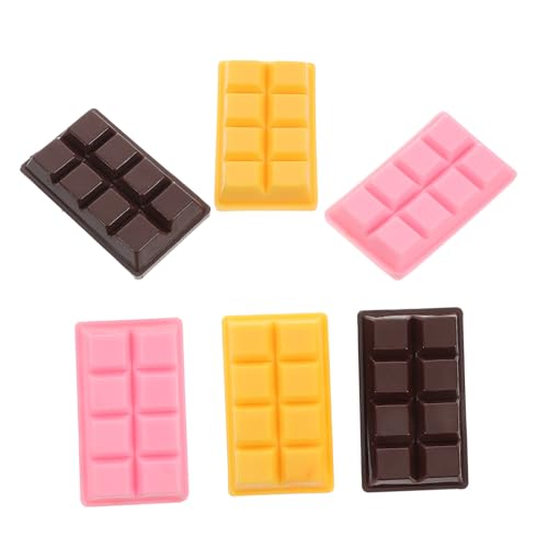 Toyvian 6st Simuliertes Schokoladenmodell Gefälschtes Essen Gefälschtes Gebäck Lebensmittelspielzeug Für Die Küche Gefälschte Schokolade Auf Dem Tisch Dekorative Schokolade PVC Toyvian 6st Simuliertes Schokoladenmodell Gefälschtes Essen Gefälschtes Gebäck Lebensmittelspielzeug Für Die Küche Gefälschte Schokolade Auf Dem Tisch Dekorative Schokolade PVC von Toyvian