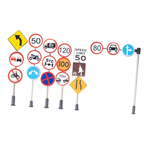 Toyvian 6st Zubehör Für Mikrolandschaften Hilfsmittel Für Den Schulunterricht Verkehrsmodell Für Straßenschild Spielzeugmodell Mini-anzeige Verkehrsanzeige Abs Plus Edelstahl Toyvian 6st Zubehör Für Mikrolandschaften Hilfsmittel Für Den Schulunterricht Verkehrsmodell Für Straßenschild Spielzeugmodell Mini-anzeige Verkehrsanzeige Abs Plus Edelstahl von Toyvian