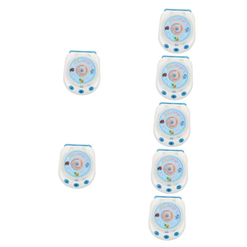 Toyvian 7 STK Emulation Von Cd-playern Gehirnspielzeug Puzzle-Spielzeug Spielzeug Für Haushaltsgeräte Lebensmittelspielzeug Heim-cd-Player-Spielzeug Waschmaschine Kind Geschenk Plastik von Toyvian