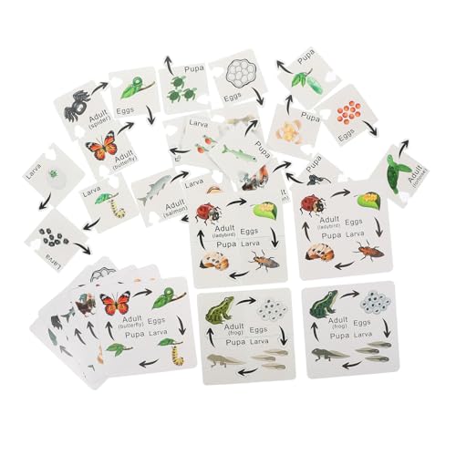 Toyvian 7 Sätze Vorschulspielzeug Holz Puzzle Holz rätsel Aufklärungsspielzeug Puzzlespielzeug Puzzlematte puzzlekleber Lebenszyklus-Puzzle Lernspielzeug für Kleinkinder Holzpuzzle hölzern Toyvian 7 Sätze Vorschulspielzeug Holz Puzzle Holz rätsel Aufklärungsspielzeug Puzzlespielzeug Puzzlematte puzzlekleber Lebenszyklus-Puzzle Lernspielzeug für Kleinkinder Holzpuzzle hölzern von Toyvian