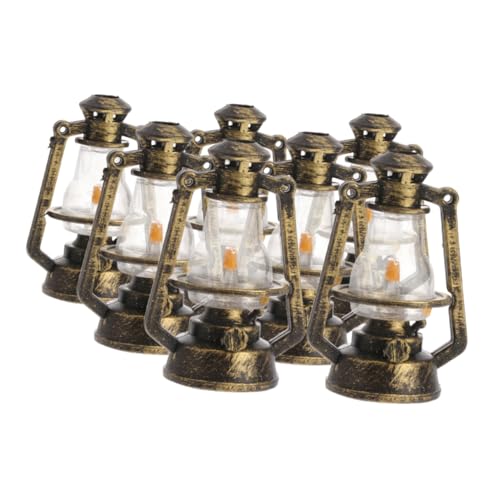 Toyvian 7 Stück Retro Laternen für Mikro Landschaften Dekorative Tischornamente für Terrarien und Puppenhäuser Toyvian 7 Stück Retro Laternen für Mikro Landschaften Dekorative Tischornamente für Terrarien und Puppenhäuser von Toyvian