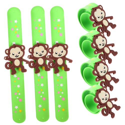 Toyvian 7 Stück Silikon Handgelenk Armbänder Lustige Party Mitgebsel für Slap Armbänder für Feste Geburtstagsfeiern und Kinderveranstaltungen Toyvian 7 Stück Silikon Handgelenk Armbänder Lustige Party Mitgebsel für Slap Armbänder für Feste Geburtstagsfeiern und Kinderveranstaltungen von Toyvian