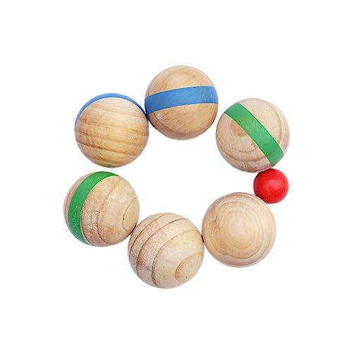 Toyvian 7 Stück Teiliges Kreativen Holz Bällen für Outdoor Bocce für Garten und Partys Geburtstagsfeiern und Gemeinschaftsveranstaltungen Toyvian 7 Stück Teiliges Kreativen Holz Bällen für Outdoor Bocce für Garten und Partys Geburtstagsfeiern und Gemeinschaftsveranstaltungen von Toyvian