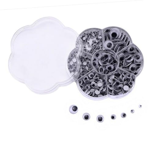 Toyvian 700 Stück Teiliges Selbstklebende Runde Wackelaugen in Verschiedenen DIY Bastelaugen Aufkleber für Scrapbooking Handwerk Spielzeugdekoration Stark Haftend und Einfach Anzubringen Toyvian 700 Stück Teiliges Selbstklebende Runde Wackelaugen in Verschiedenen DIY Bastelaugen Aufkleber für Scrapbooking Handwerk Spielzeugdekoration Stark Haftend und Einfach Anzubringen von Toyvian