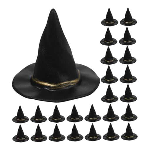 Toyvian 72 Stück Teiliges Hexenhüte aus Kunststoff Halloween Dekoration für Diy Bastelprojekte Miniatur Hexenhüte für Puppenhaus Schwarz für Party und Grusellayouts Toyvian 72 Stück Teiliges Hexenhüte aus Kunststoff Halloween Dekoration für Diy Bastelprojekte Miniatur Hexenhüte für Puppenhaus Schwarz für Party und Grusellayouts von Toyvian