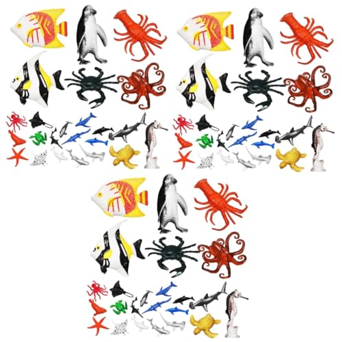 Toyvian 72 Stück Teiliges Mini Meerestiere Figuren aus Kunststoff Realistische Unterwasserwelt Tierfiguren als Lernspielzeug und Deko für Aquarium Fans Toyvian 72 Stück Teiliges Mini Meerestiere Figuren aus Kunststoff Realistische Unterwasserwelt Tierfiguren als Lernspielzeug und Deko für Aquarium Fans von Toyvian