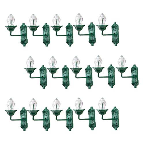 Toyvian 75 STK Lampen Modell Eisenbahn Zuglichter Wand Miniatur-Laternen-Ornamente Miniaturlaterne Geführt Mini-gebäudeleuchten Vintage-straße Haushaltsgeräte Sandkasten Abs Kinderlichter von Toyvian