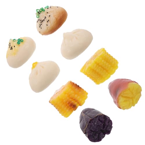 Toyvian 8 STK Simulation Lebensmittelmodell Künstlicher Mais Miniaturen, Figuren, Essen Dim-Sum- Künstlich Gedämpftes Gefülltes Brötchen Gefälschte Süßkartoffeldekoration PVC Toyvian 8 STK Simulation Lebensmittelmodell Künstlicher Mais Miniaturen, Figuren, Essen Dim-Sum- Künstlich Gedämpftes Gefülltes Brötchen Gefälschte Süßkartoffeldekoration PVC von Toyvian