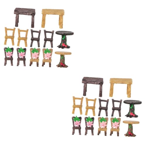 Toyvian 8 Sätze Gartenmöbel Teiliges Puppenhaus Deko Harz für Mikrolandschaften für DIY Projekte und Wohnaccessoires und Bastelarbeiten Toyvian 8 Sätze Gartenmöbel Teiliges Puppenhaus Deko Harz für Mikrolandschaften für DIY Projekte und Wohnaccessoires und Bastelarbeiten von Toyvian