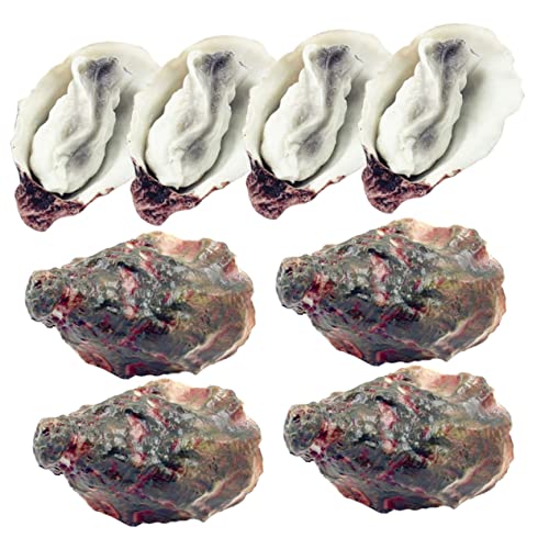 Toyvian 8 Stücke PVC Künstliche Meeresfrüchte Lebensechte Frische Oyster Für Küche Display Prop Toyvian 8 Stücke PVC Künstliche Meeresfrüchte Lebensechte Frische Oyster Für Küche Display Prop von Toyvian