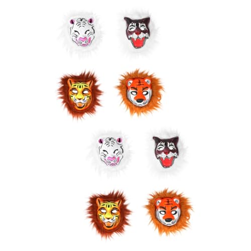 Toyvian 8 Stück Vollmaske Für Kinder Cosplay Yiwu Halloween Für Erwachsene Maskerade-Maskenzubehör Tierkopf-Tiger-Maske Für Cosplay Partyzubehör Halloween-Kostüm-Maske Toyvian 8 Stück Vollmaske Für Kinder Cosplay Yiwu Halloween Für Erwachsene Maskerade-Maskenzubehör Tierkopf-Tiger-Maske Für Cosplay Partyzubehör Halloween-Kostüm-Maske von Toyvian