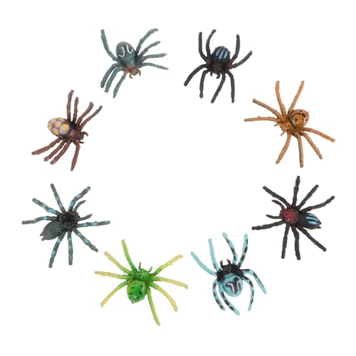 Toyvian 8 Stück Bunte Teilig Halloween Spinnen Deko aus Robustem Kunststoff Realistische Modellfiguren für Tisch Kinderzimmer Outdoor Halloween Party Langlebige Gruselige Requisiten Toyvian 8 Stück Bunte Teilig Halloween Spinnen Deko aus Robustem Kunststoff Realistische Modellfiguren für Tisch Kinderzimmer Outdoor Halloween Party Langlebige Gruselige Requisiten von Toyvian