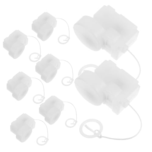 Toyvian 8 Stück Drahtbewegung Zugschnurspielzeug Mini-Vibrationsmotor Stofftier-Reparaturset DIY-Bewegungsset Plüsch-Vibrationsmotor Kuscheltiere Zubehör Puppenzubehör Plastik Weiß von Toyvian