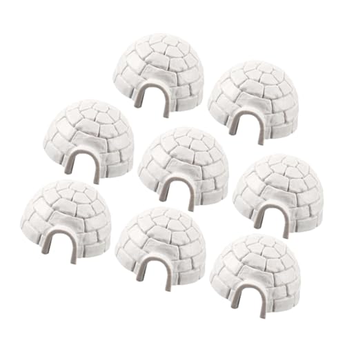 Toyvian 8stücke Miniatur Eishaus Figuren Teiliges Aus Hochwertigem Resin Realistische Deko Für Mikro-gärten Terrarien Und Kinderzimmer Für Kreative Landschaftsgestaltung Toyvian 8stücke Miniatur Eishaus Figuren Teiliges Aus Hochwertigem Resin Realistische Deko Für Mikro-gärten Terrarien Und Kinderzimmer Für Kreative Landschaftsgestaltung von Toyvian