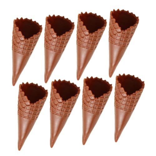 Toyvian 8 Stück Kegelmodellspielzeug Zapfen bunt Party simulieren zylindrisch Eiscreme Modell Dekoratives Eiscreme Modell DIY Handwerk Charme Modelle für eistüten PVC Coffee Toyvian 8 Stück Kegelmodellspielzeug Zapfen bunt Party simulieren zylindrisch Eiscreme Modell Dekoratives Eiscreme Modell DIY Handwerk Charme Modelle für eistüten PVC Coffee von Toyvian