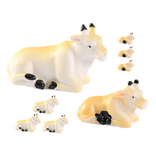 Toyvian 8 Stück Mikro Landschaftsornament Kleine Kuhstatue Kuhornamente Tierspielzeug Kuhspielzeug Nutztiere Gewichtetes Stofftier Mini Kuhfiguren Schweinespielzeug Kuh Toyvian 8 Stück Mikro Landschaftsornament Kleine Kuhstatue Kuhornamente Tierspielzeug Kuhspielzeug Nutztiere Gewichtetes Stofftier Mini Kuhfiguren Schweinespielzeug Kuh von Toyvian