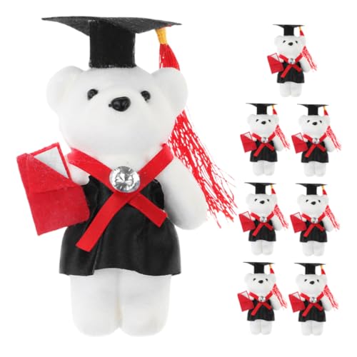 Toyvian 8 Stück Mini -Arzt Abschlusstierplüsch Mini Plush Grad Animal Abschlussfeier-Bär Graduierungsdekoration Feierliche Dekoration Abschlussbär-Dekoration Abschluss Stofftiere Schaum Toyvian 8 Stück Mini -Arzt Abschlusstierplüsch Mini Plush Grad Animal Abschlussfeier-Bär Graduierungsdekoration Feierliche Dekoration Abschlussbär-Dekoration Abschluss Stofftiere Schaum von Toyvian
