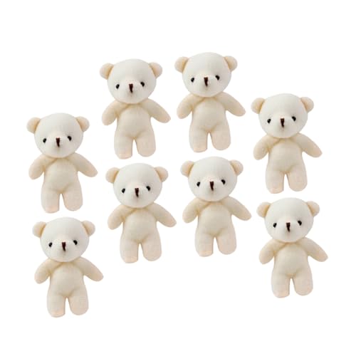 Toyvian 8 Stück Mini Bärenanhänger Teiliges Cartoon Bär Stofftiere für Schlüsselanhänger Hochzeit und Party Mitgebsel Weiche Kuscheltiere für Kreative DIY Projekte Toyvian 8 Stück Mini Bärenanhänger Teiliges Cartoon Bär Stofftiere für Schlüsselanhänger Hochzeit und Party Mitgebsel Weiche Kuscheltiere für Kreative DIY Projekte von Toyvian