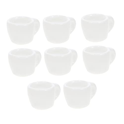 Toyvian 8 Stück Mini Keramikbecher Kaffeebecher Mini Kaffeetassen Mini Artikel Mini Becher Miniatur Puppenhauszubehör Mini Tasse Küche Weiße Keramik Toyvian 8 Stück Mini Keramikbecher Kaffeebecher Mini Kaffeetassen Mini Artikel Mini Becher Miniatur Puppenhauszubehör Mini Tasse Küche Weiße Keramik von Toyvian