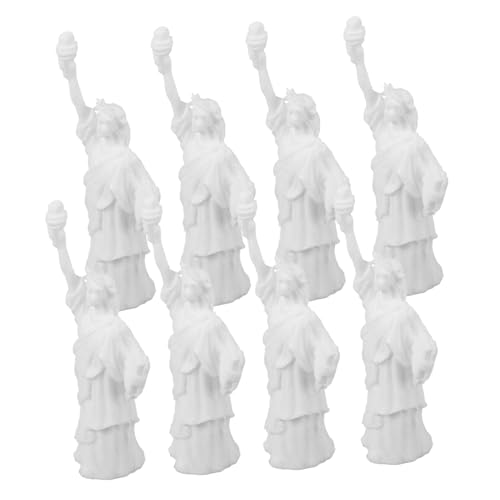 Toyvian 8 Stück Miniatur Freiheitsstatue Detailreiche Mini Figurine Statue für Puppenhaus Home Office Bücherregal Dekoration Geeignet für DIY Szenen und Sammler Toyvian 8 Stück Miniatur Freiheitsstatue Detailreiche Mini Figurine Statue für Puppenhaus Home Office Bücherregal Dekoration Geeignet für DIY Szenen und Sammler von Toyvian