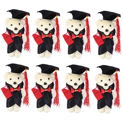 Toyvian 8 Stück Puppe Abschlussdekoration Kleine Plüschbären Puppenbrosche Abschlussbär Puppe Abschlussbär Blumenstrauß Aufbewahrung Kleiner Teppich Blusen Polyester Toyvian 8 Stück Puppe Abschlussdekoration Kleine Plüschbären Puppenbrosche Abschlussbär Puppe Abschlussbär Blumenstrauß Aufbewahrung Kleiner Teppich Blusen Polyester von Toyvian