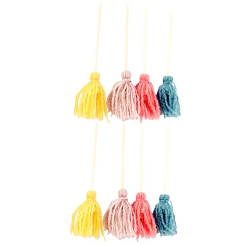 Toyvian 8 Stück Puppenhaus Besenhaus Mini Ornamente Für Puppenhausmöbel Mopp Ornamente Mini Mopp Modelle Puppenhaus Mopp Mopp Für Miniatur Mops Holz Toyvian 8 Stück Puppenhaus Besenhaus Mini Ornamente Für Puppenhausmöbel Mopp Ornamente Mini Mopp Modelle Puppenhaus Mopp Mopp Für Miniatur Mops Holz von Toyvian