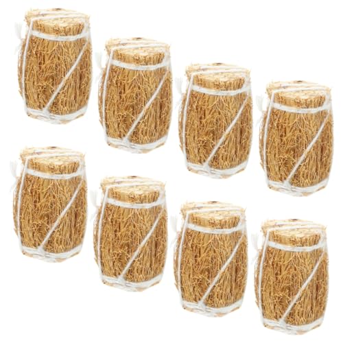 Toyvian 8 Stück Puppenhaus-Strohbeutel Chaps heu dollhaus wischtelgeschenk Mini-Arbeitszimmer-Accessoires Miniatur schmücken Mini-Hatstack- Kinderspielzeug Miniballen Holz Toyvian 8 Stück Puppenhaus-Strohbeutel Chaps heu dollhaus wischtelgeschenk Mini-Arbeitszimmer-Accessoires Miniatur schmücken Mini-Hatstack- Kinderspielzeug Miniballen Holz von Toyvian