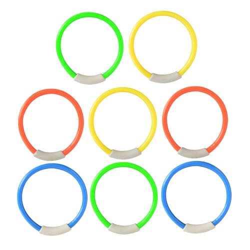 Toyvian 8-teiliges Wasserspielzeug – Zubehör Für Das Tauchtraining – Sicheres Und Lustiges Poolspielzeug Für Kleinkinder Und Kinder Toyvian 8-teiliges Wasserspielzeug – Zubehör Für Das Tauchtraining – Sicheres Und Lustiges Poolspielzeug Für Kleinkinder Und Kinder von Toyvian
