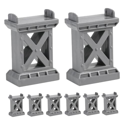 Toyvian Eisenbahn Brückenpfeiler 8 Stücke Simulations Brückenpfeilermodell Selbstgemacht Zubehör für Schienenlandschaften Spielzeug für Kinder Kompatibel mit Brio Toyvian Eisenbahn Brückenpfeiler 8 Stücke Simulations Brückenpfeilermodell Selbstgemacht Zubehör für Schienenlandschaften Spielzeug für Kinder Kompatibel mit Brio von Toyvian