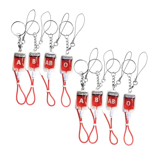 Toyvian 8 Stück Teiliges Kleine Schlüsselanhänger Anhänger für Taschen Schlüssel und Handy Vielseitiges Party für Halloween und Festivals von Toyvian
