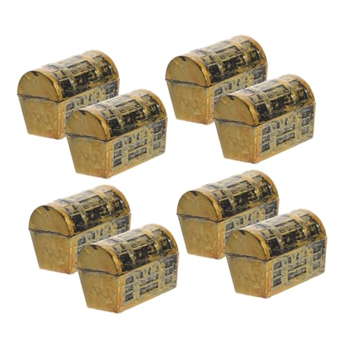 Toyvian 8 Stück Teiliges Mini Piratenschatztruhe Detailreiche Miniatur Schatzkisten Realistische Vintage Schmuckboxen für Piratenparty Rollenspiele Halloween Geburtstags und Weihnachtsdeko Toyvian 8 Stück Teiliges Mini Piratenschatztruhe Detailreiche Miniatur Schatzkisten Realistische Vintage Schmuckboxen für Piratenparty Rollenspiele Halloween Geburtstags und Weihnachtsdeko von Toyvian