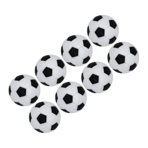 Toyvian 8 Stück Teiliges Mini Tischfußball Bälle Kompatibel Kompakt Leicht Transportierbar Fördert Fußballfertigkeiten für Tischfußball Zubehör von Toyvian