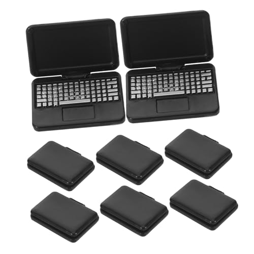 Toyvian 8 Stück Teiliges Miniatur Laptop Faltbare Puppenhaus Laptops Realistische Mini Computer für Kreatives Rollenspiel Frühe Bildung und Fantasievolle Kinderzimmer Dekoration Toyvian 8 Stück Teiliges Miniatur Laptop Faltbare Puppenhaus Laptops Realistische Mini Computer für Kreatives Rollenspiel Frühe Bildung und Fantasievolle Kinderzimmer Dekoration von Toyvian