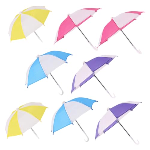 Toyvian 8 Stück Teiliges Miniatur Puppenhaus Regenschirme Bunte Mini Regenschirme für Puppendekoration Kinderspielzeug für Rollenspiele Vielseitige Fotorequisiten Kompakt und Tragbar Toyvian 8 Stück Teiliges Miniatur Puppenhaus Regenschirme Bunte Mini Regenschirme für Puppendekoration Kinderspielzeug für Rollenspiele Vielseitige Fotorequisiten Kompakt und Tragbar von Toyvian