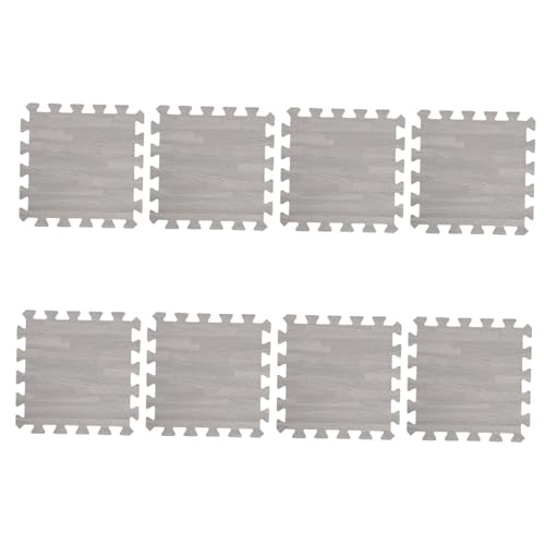Toyvian 8 Stück Teiliges Puzzlematte aus Dickem Rutschfestem Schaumstoff mit Holzmaserung Weiche Interlockende Bodenmatten für Krabbelbereich und Spielzimmer Stoßdämpfend und Vielseitig Toyvian 8 Stück Teiliges Puzzlematte aus Dickem Rutschfestem Schaumstoff mit Holzmaserung Weiche Interlockende Bodenmatten für Krabbelbereich und Spielzimmer Stoßdämpfend und Vielseitig von Toyvian