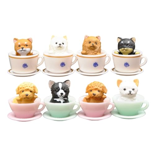 Toyvian 8 Stück Teiliges Realistische Katzen und Hunde Figuren Miniatur Tiermodelle für Puppenhausdekoration Kreative Kuchenaufsätze und Vielseitige Party und Wohnaccessoires Toyvian 8 Stück Teiliges Realistische Katzen und Hunde Figuren Miniatur Tiermodelle für Puppenhausdekoration Kreative Kuchenaufsätze und Vielseitige Party und Wohnaccessoires von Toyvian