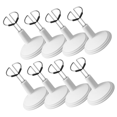 Toyvian 8 Stück Teiliges Verstellbares Puppenständer Weiß für Mini Figuren und Actionfiguren Stabiler Display Halter für Sammler Tragbar und Vielseitig für Zuhause Büro und Spielzimmer von Toyvian
