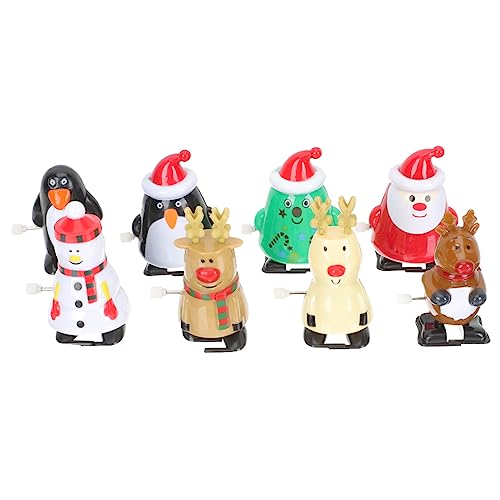 Toyvian 8 Stück Teiliges Weihnachts Aufziehspielzeug aus Sicherem Kleine Niedliche Xmas Party Spielzeuge Leichte Kinderfreundliche Laufspielzeuge für Junge Mädchen und Kleinkinder als Toyvian 8 Stück Teiliges Weihnachts Aufziehspielzeug aus Sicherem Kleine Niedliche Xmas Party Spielzeuge Leichte Kinderfreundliche Laufspielzeuge für Junge Mädchen und Kleinkinder als von Toyvian