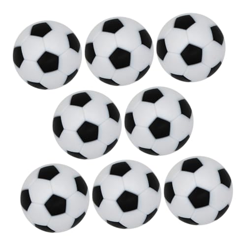 Toyvian 8 Stücke Foos Ball Tisch Bälle Die Hüften Foosball Tisch Bälle Mini Foosball Bälle Mini Fußball Ball von Toyvian