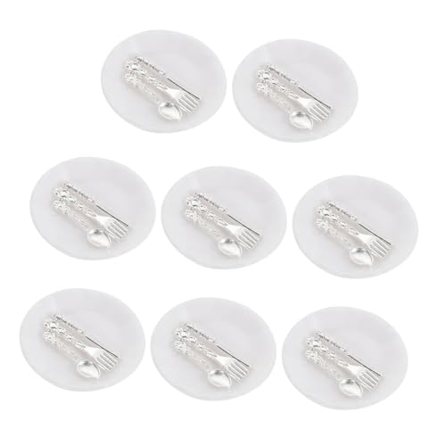 Toyvian 8 Sets Kit Küche Mini Mini Gabeln Löffel Mini Geschirr Kit Mini Küche Platten Für Dekoration Toyvian 8 Sets Kit Küche Mini Mini Gabeln Löffel Mini Geschirr Kit Mini Küche Platten Für Dekoration von Toyvian